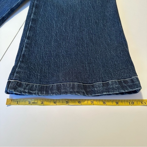 KanCan Wide Leg Flare High Waist Blue Jeans - Size 28 - Picture 10 of 12